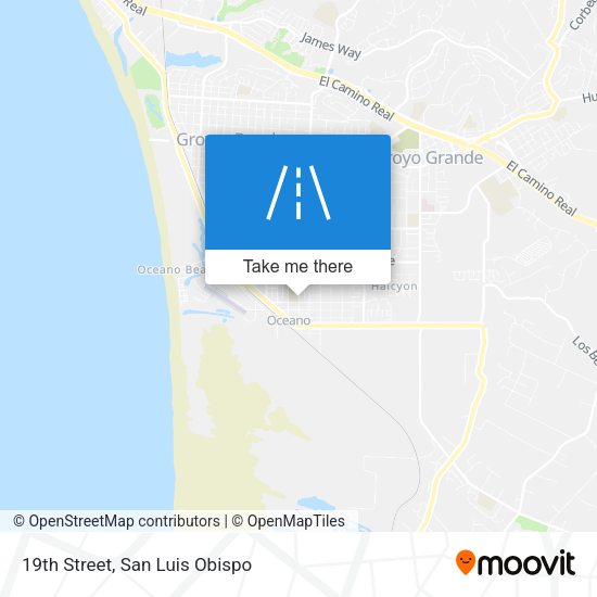 Mapa de 19th Street