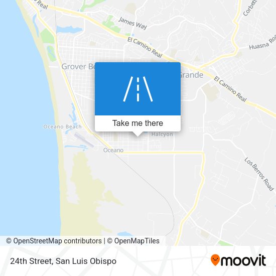 Mapa de 24th Street