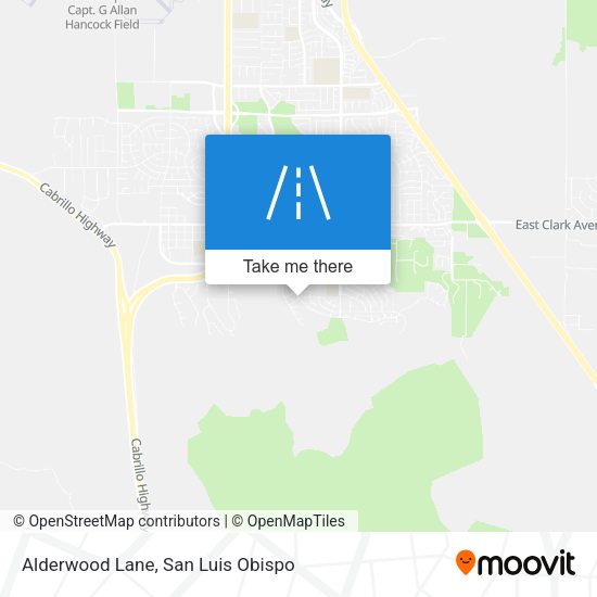 Alderwood Lane map