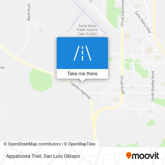 Appaloosa Trail map