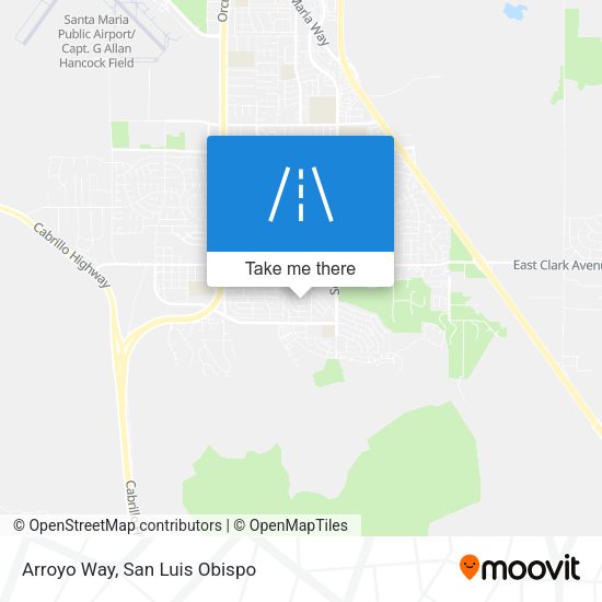 Mapa de Arroyo Way