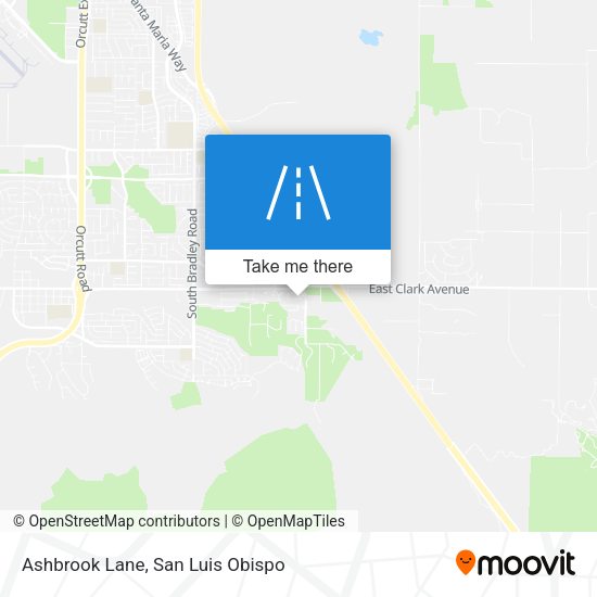 Ashbrook Lane map