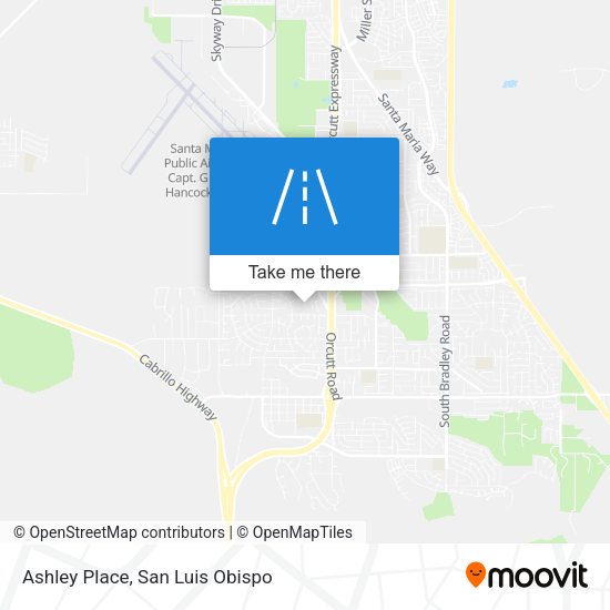 Mapa de Ashley Place