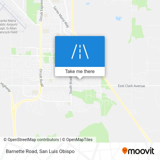 Mapa de Barnette Road