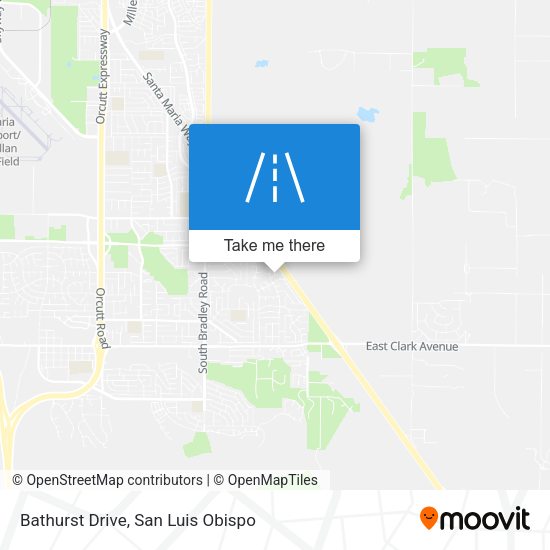 Bathurst Drive map