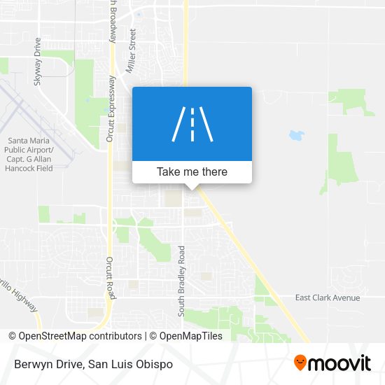 Berwyn Drive map