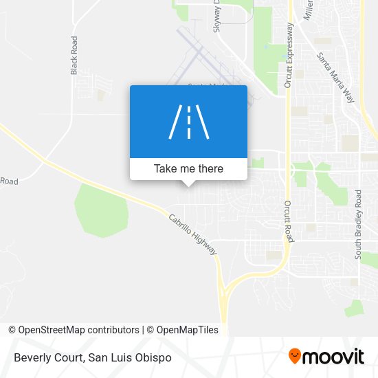 Mapa de Beverly Court