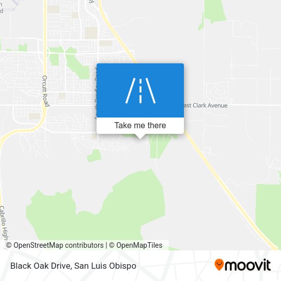 Mapa de Black Oak Drive