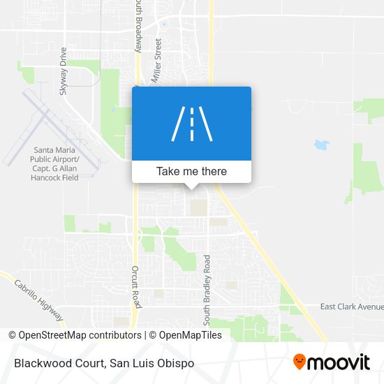 Blackwood Court map