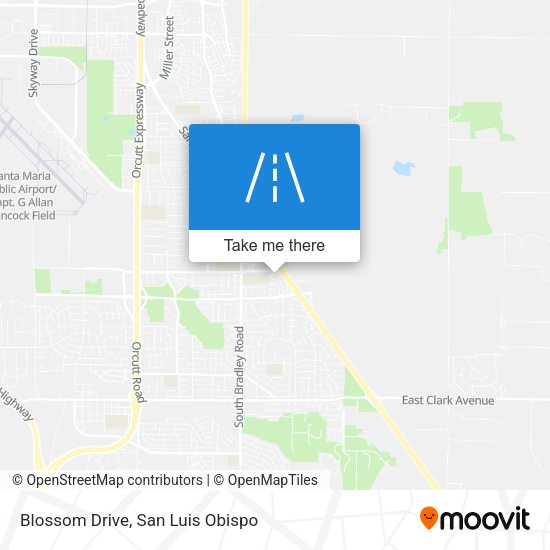 Blossom Drive map