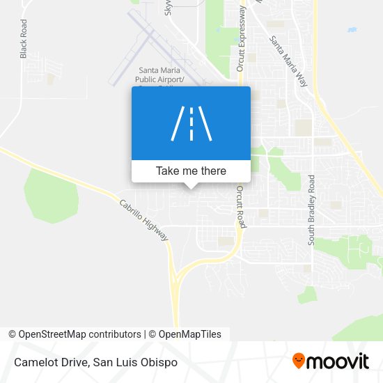 Mapa de Camelot Drive