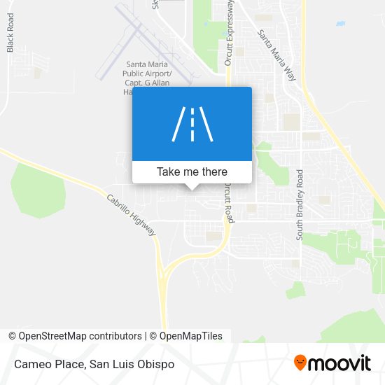 Cameo Place map