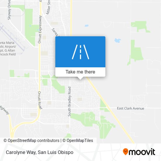 Mapa de Carolyne Way