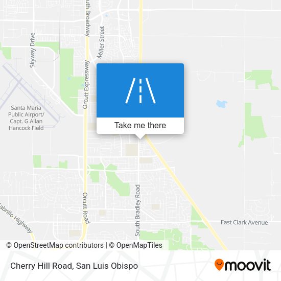 Cherry Hill Road map