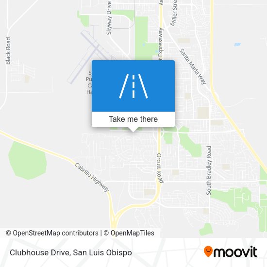 Clubhouse Drive map