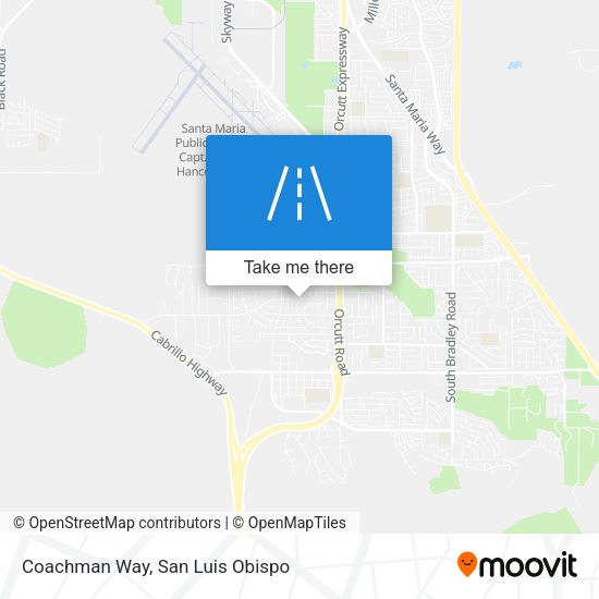 Mapa de Coachman Way
