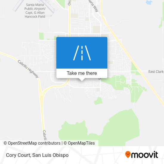 Cory Court map