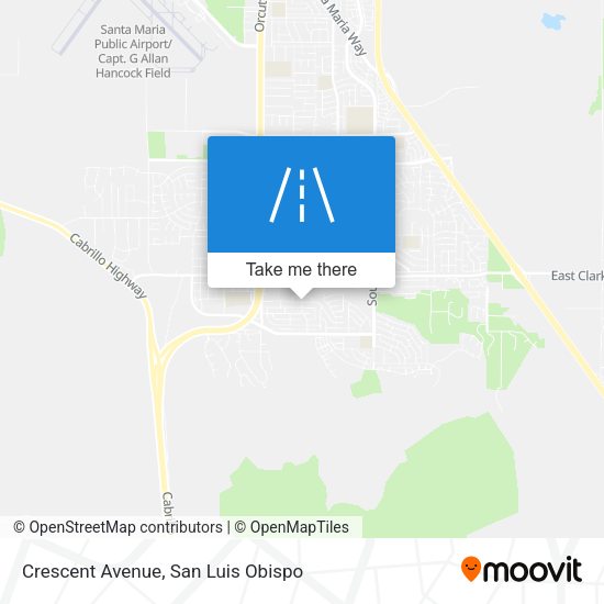 Mapa de Crescent Avenue