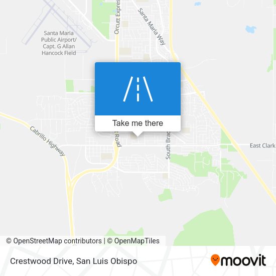 Mapa de Crestwood Drive