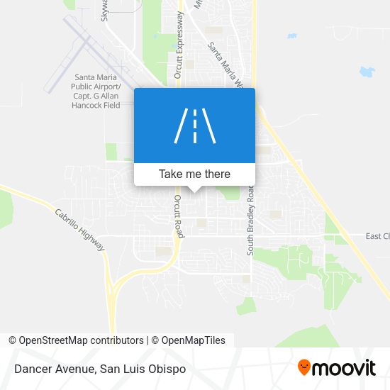 Mapa de Dancer Avenue