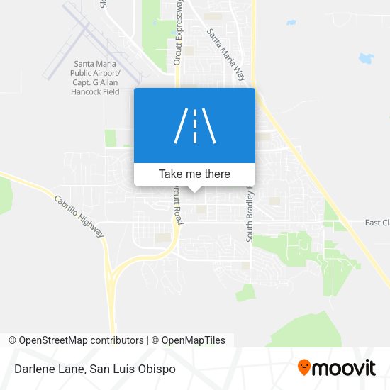 Darlene Lane map