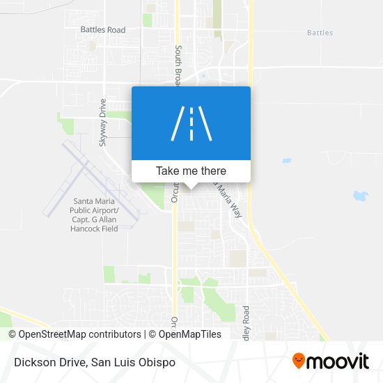 Dickson Drive map