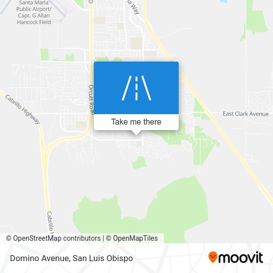 Domino Avenue map