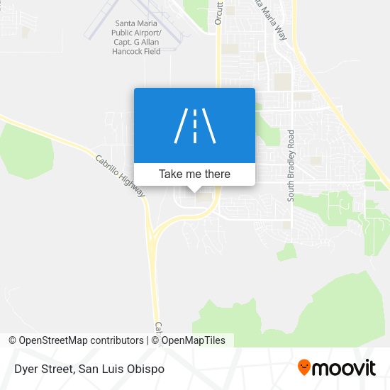 Dyer Street map