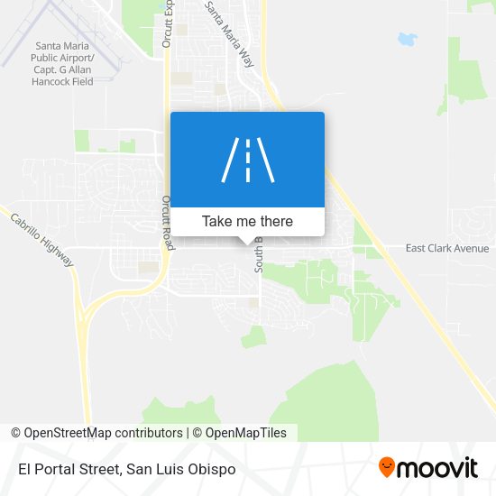 El Portal Street map
