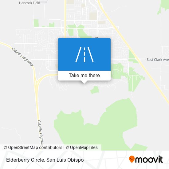 Elderberry Circle map