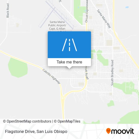 Flagstone Drive map