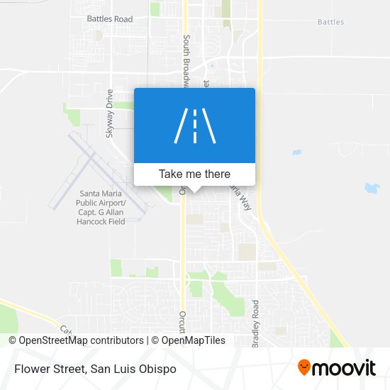 Flower Street map