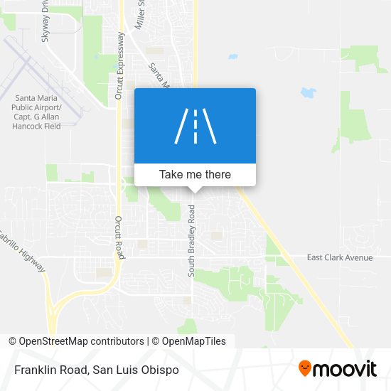 Franklin Road map