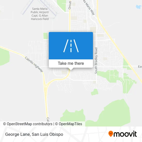 George Lane map