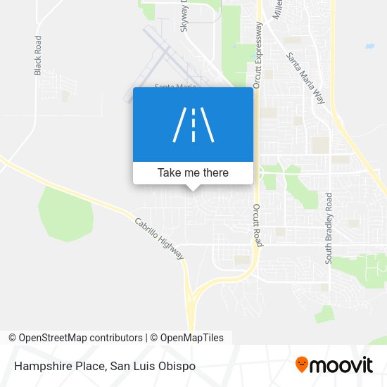 Hampshire Place map
