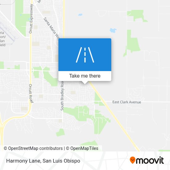 Harmony Lane map