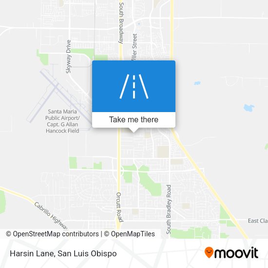 Harsin Lane map