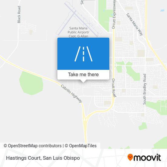 Hastings Court map