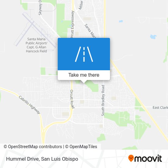 Mapa de Hummel Drive