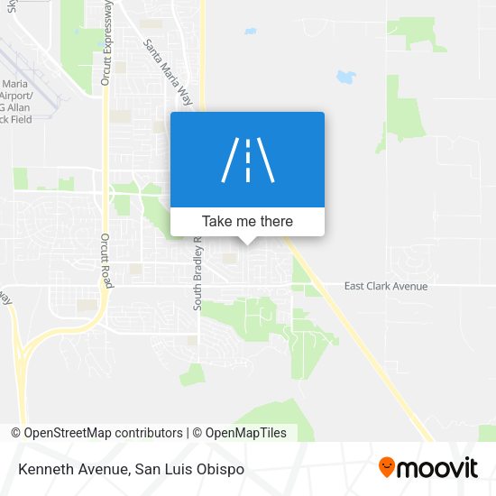 Kenneth Avenue map