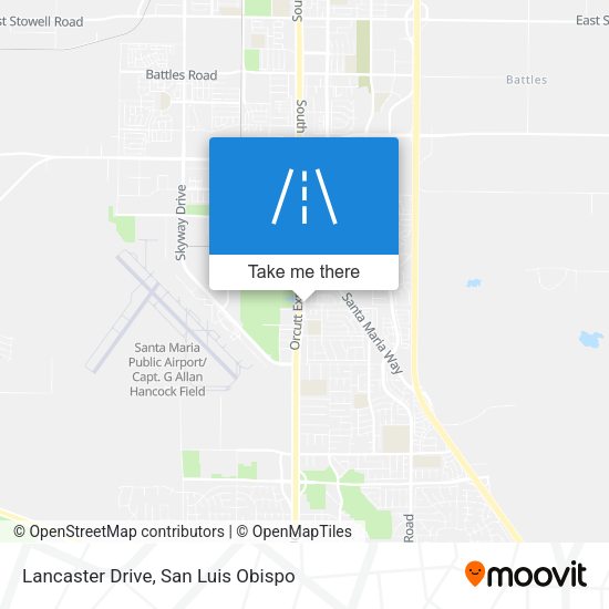 Lancaster Drive map