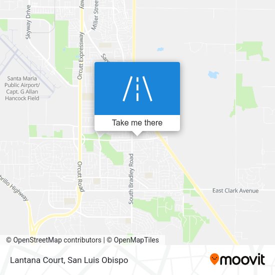 Lantana Court map