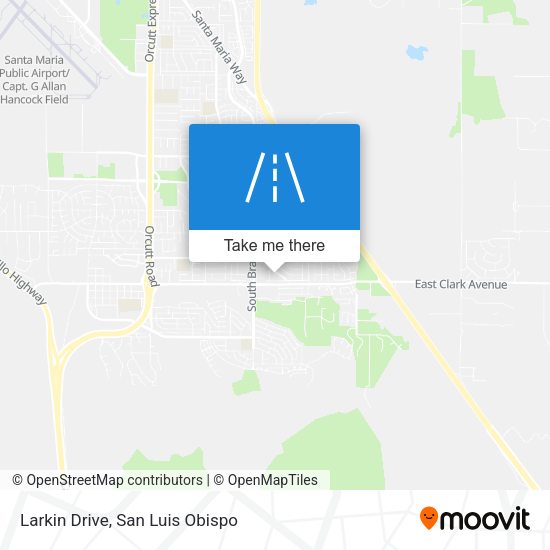 Mapa de Larkin Drive