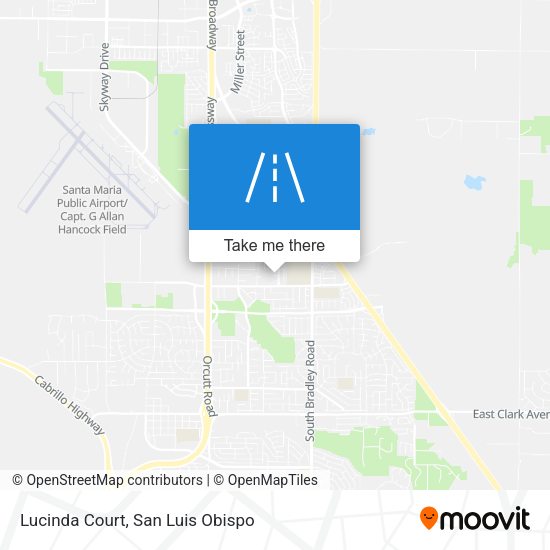 Lucinda Court map