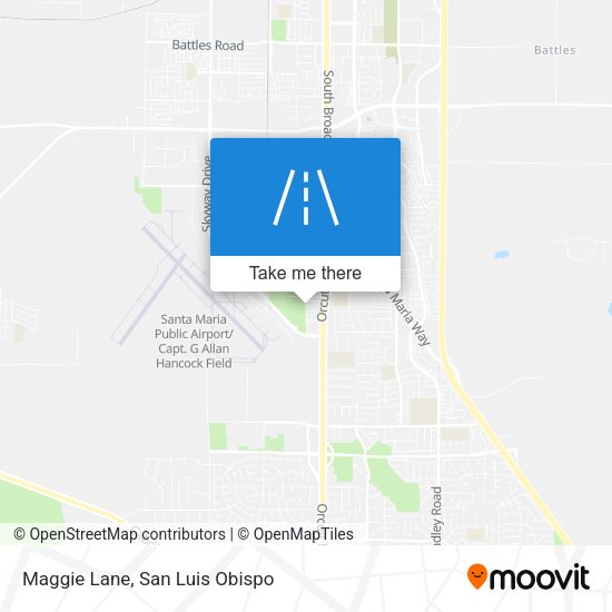 Mapa de Maggie Lane