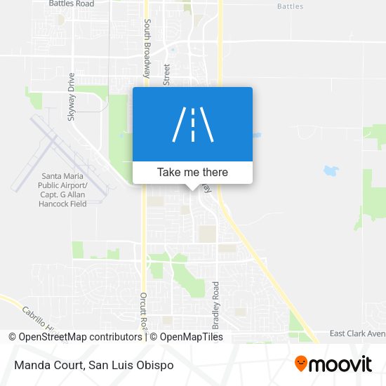 Manda Court map
