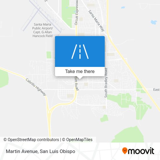 Martin Avenue map