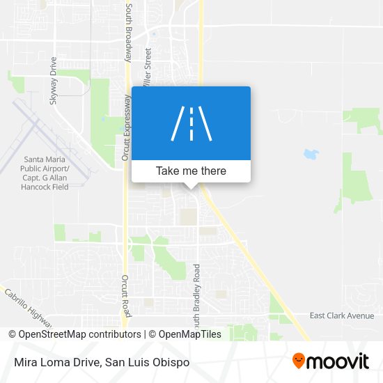 Mira Loma Drive map