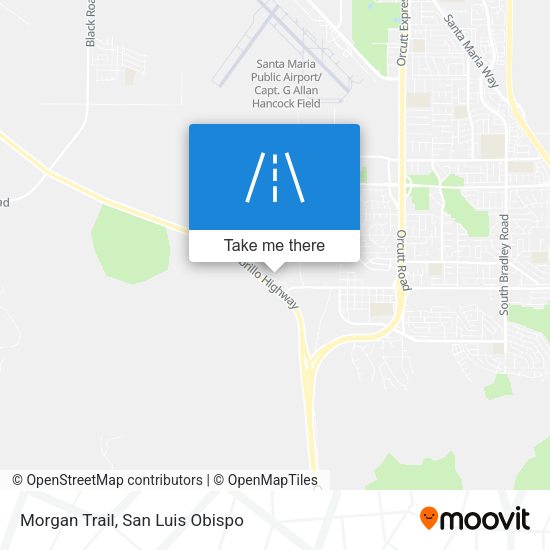 Mapa de Morgan Trail