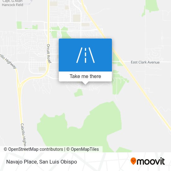 Mapa de Navajo Place